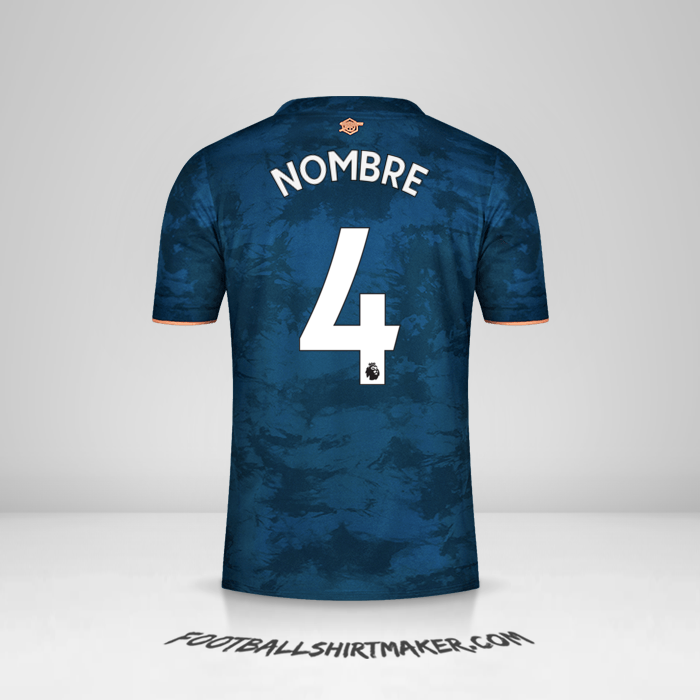 Jersey Arsenal 2020/21 Tercera -  nombre - 4