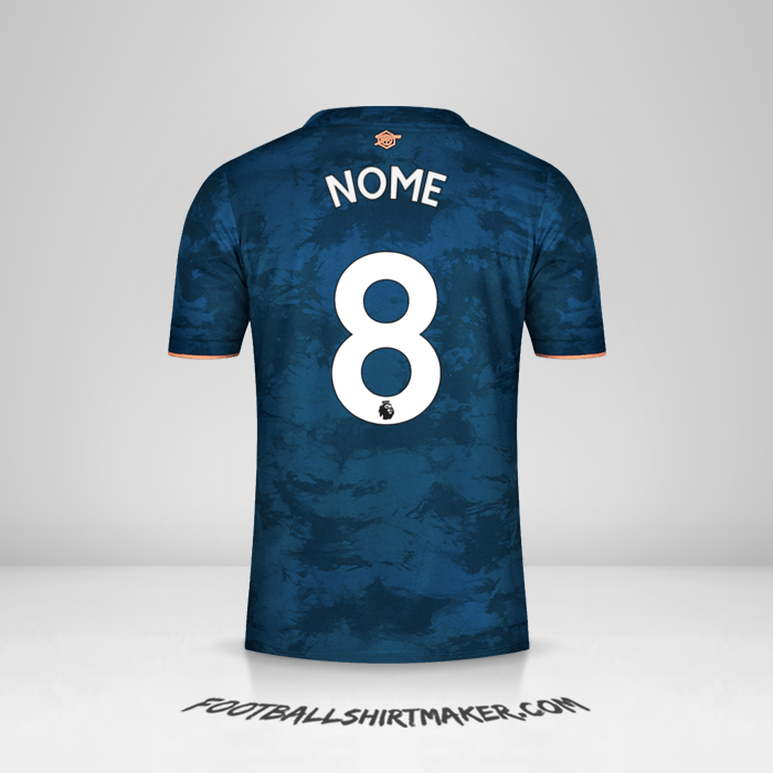Maglia Arsenal 2020/21 Terza -  nome - 8