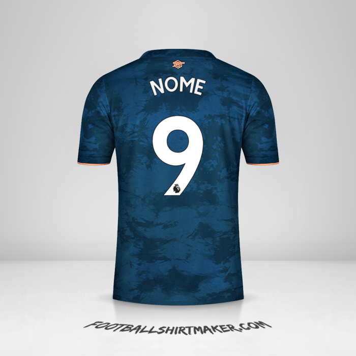 Maglia Arsenal 2020/21 Terza -  nome - 9