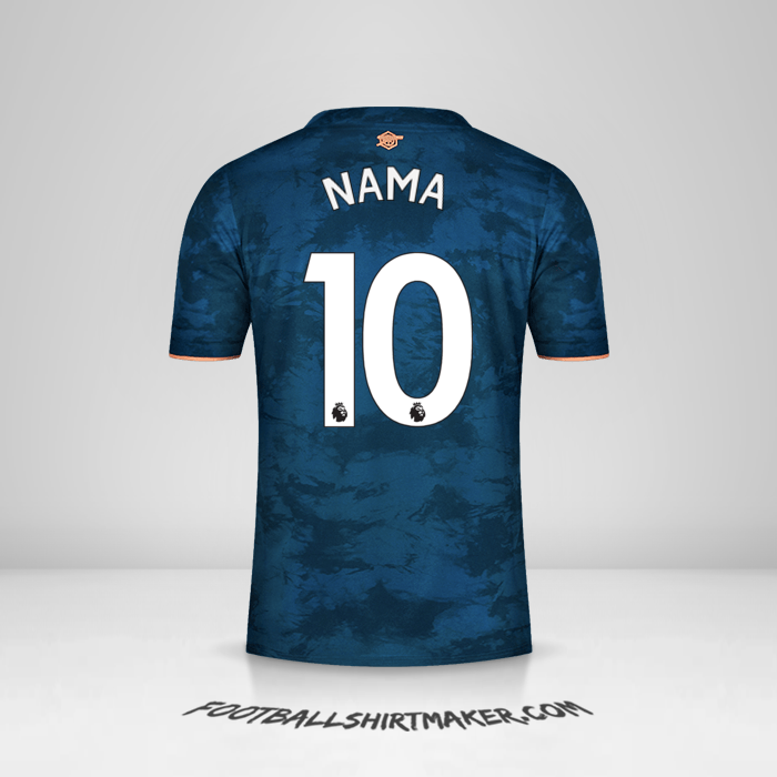 Jersey Arsenal 2020/21 Ketiga -  nama - 10