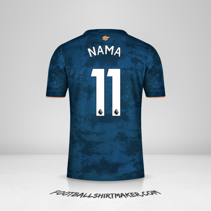Jersey Arsenal 2020/21 Ketiga -  nama - 11