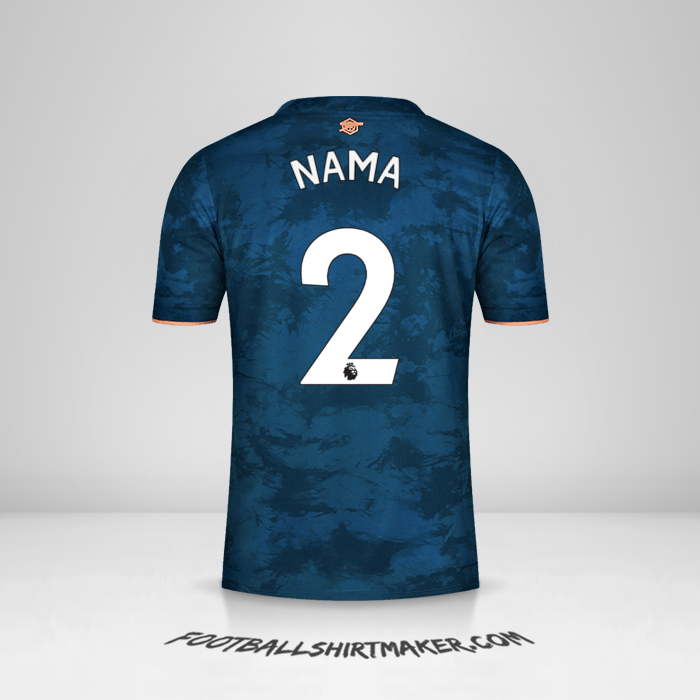 Jersey Arsenal 2020/21 Ketiga -  nama - 2