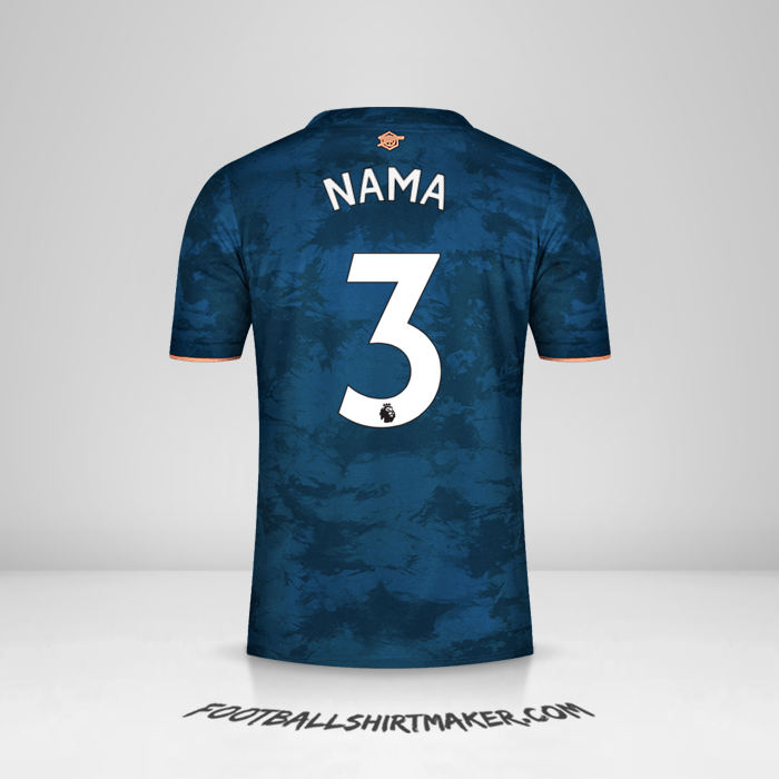 Jersey Arsenal 2020/21 Ketiga -  nama - 3