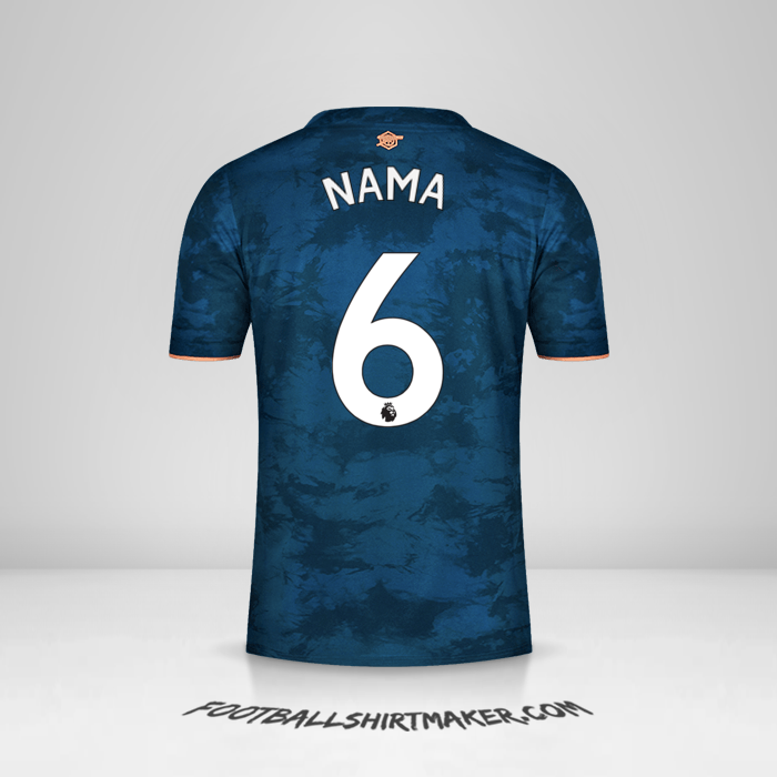 Jersey Arsenal 2020/21 Ketiga -  nama - 6