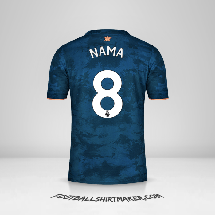 Jersey Arsenal 2020/21 Ketiga -  nama - 8