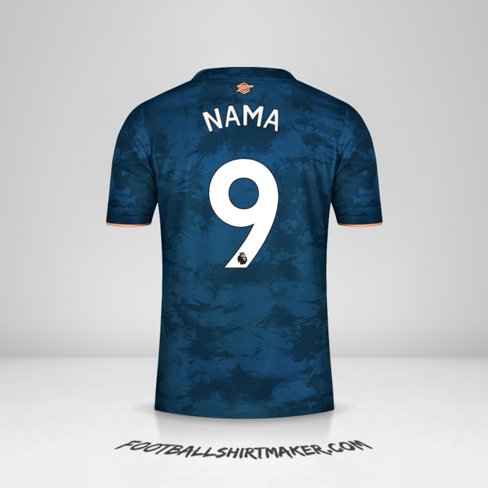 Jersey Arsenal 2020/21 Ketiga -  nama - 9