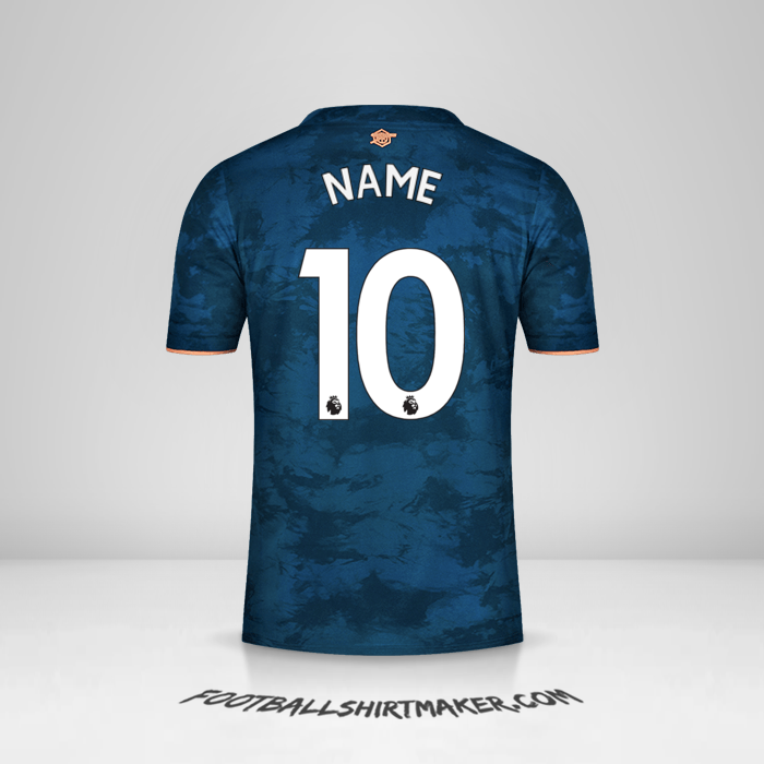 Shirt Arsenal 2020/21 Third -  name - 10
