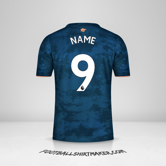 Shirt Arsenal 2020/21 Third -  name - 9