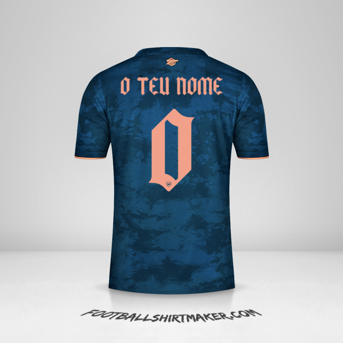 Camisola Arsenal Cup 2020/21 III -  o teu nome - 0