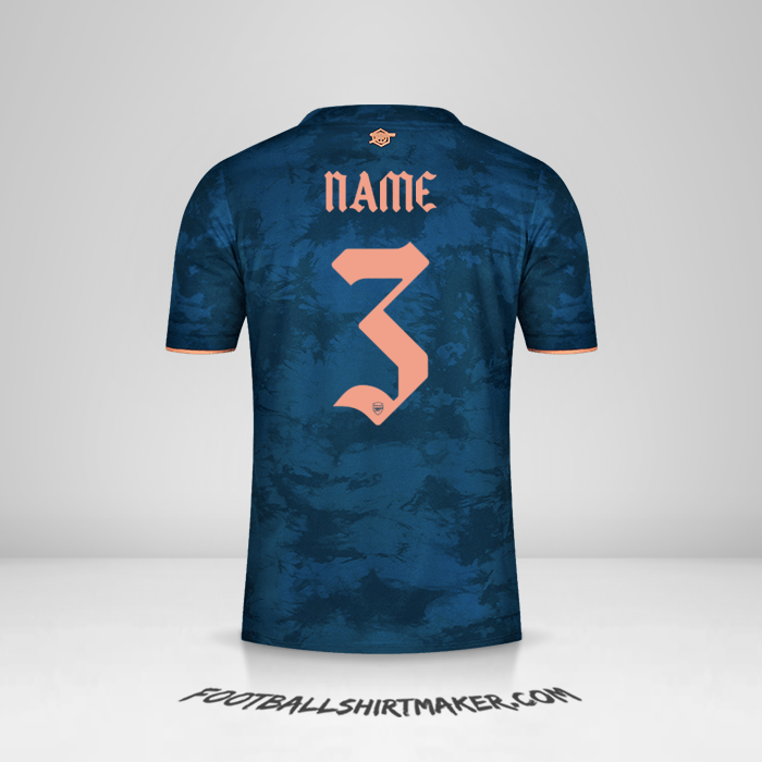 Shirt Arsenal Cup 2020/21 Third -  name - 3