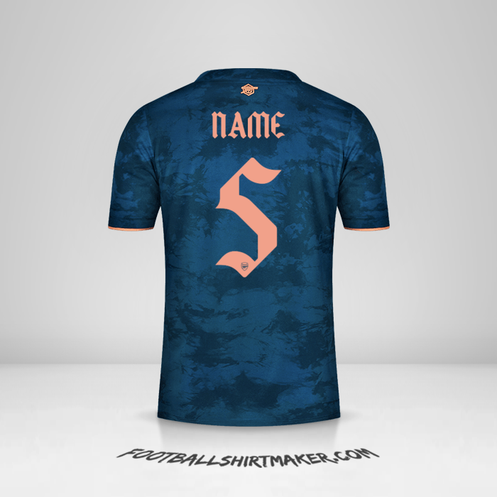Jersey Arsenal Cup 2020/21 Third -  name - 5