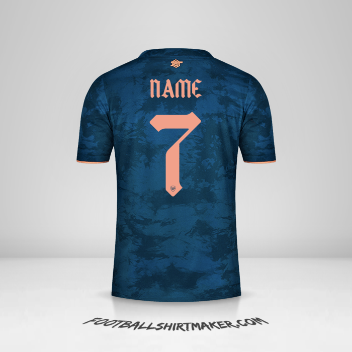 Shirt Arsenal Cup 2020/21 Third -  name - 7