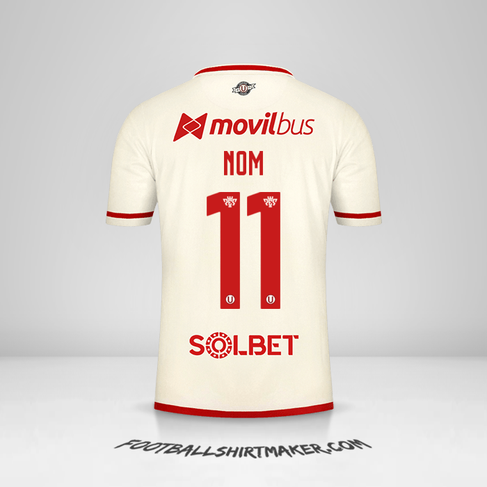 Maillot Universitario 2021 -  nom - 11