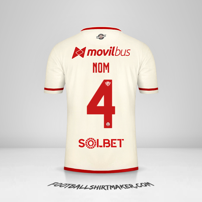 Maillot Universitario 2021 -  nom - 4