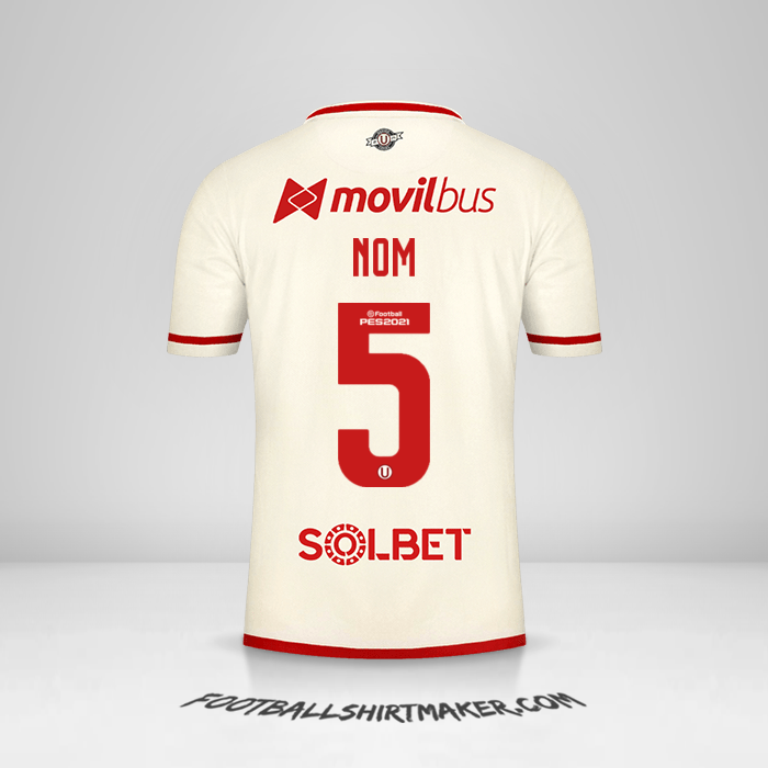 Maillot Universitario 2021 -  nom - 5