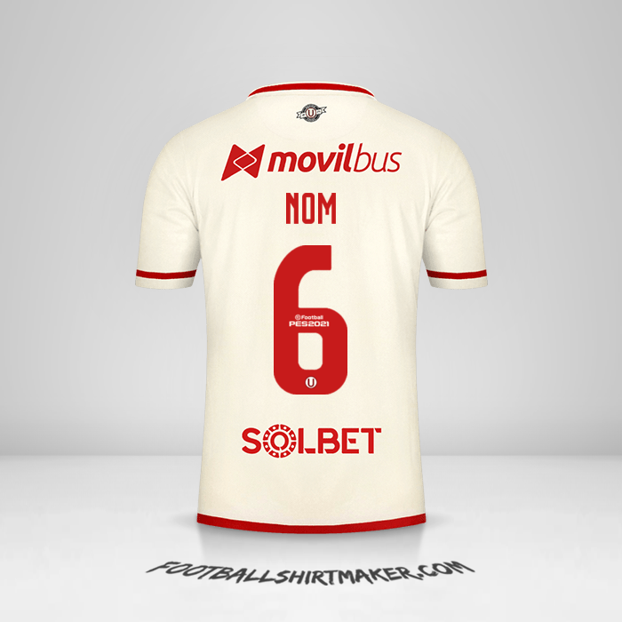 Maillot Universitario 2021 -  nom - 6