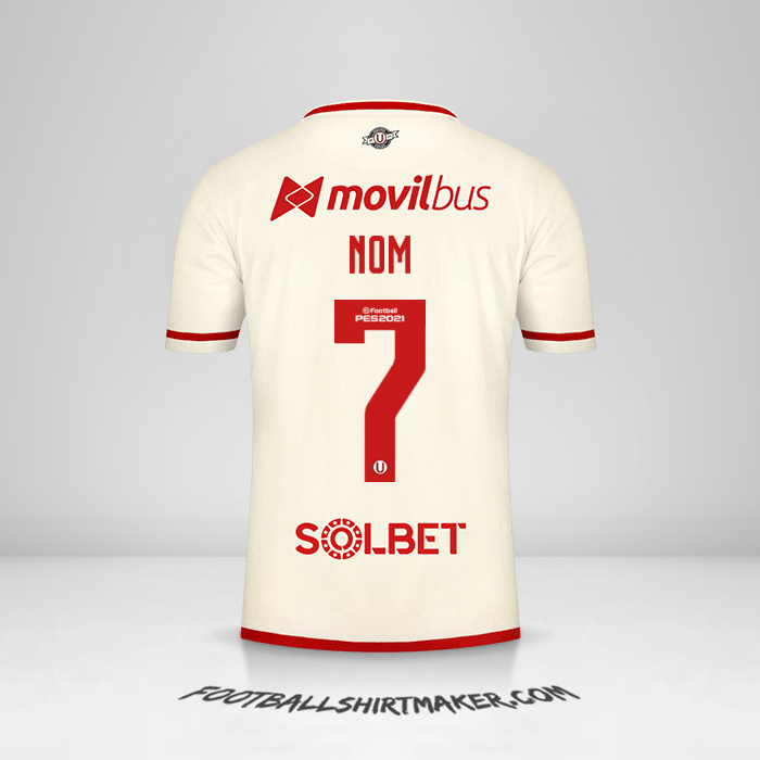Maillot Universitario 2021 -  nom - 7