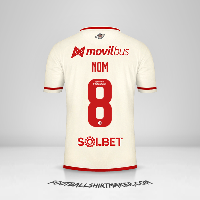 Maillot Universitario 2021 -  nom - 8