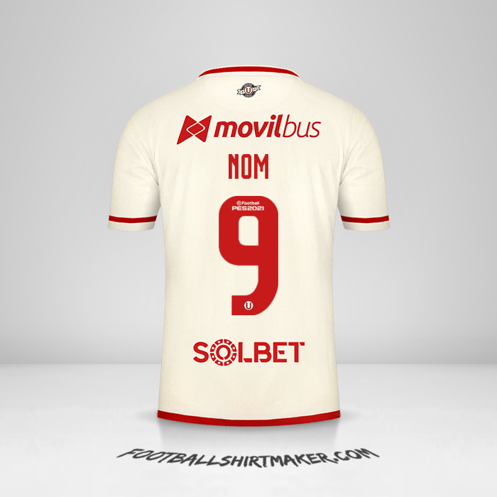 Maillot Universitario 2021 -  nom - 9