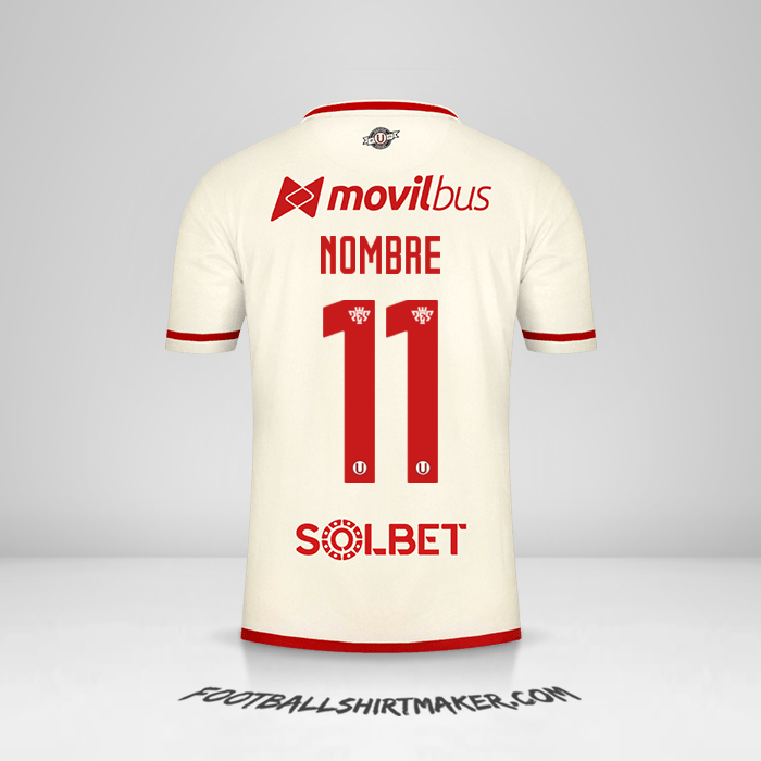 Jersey Universitario 2021 -  nombre - 11