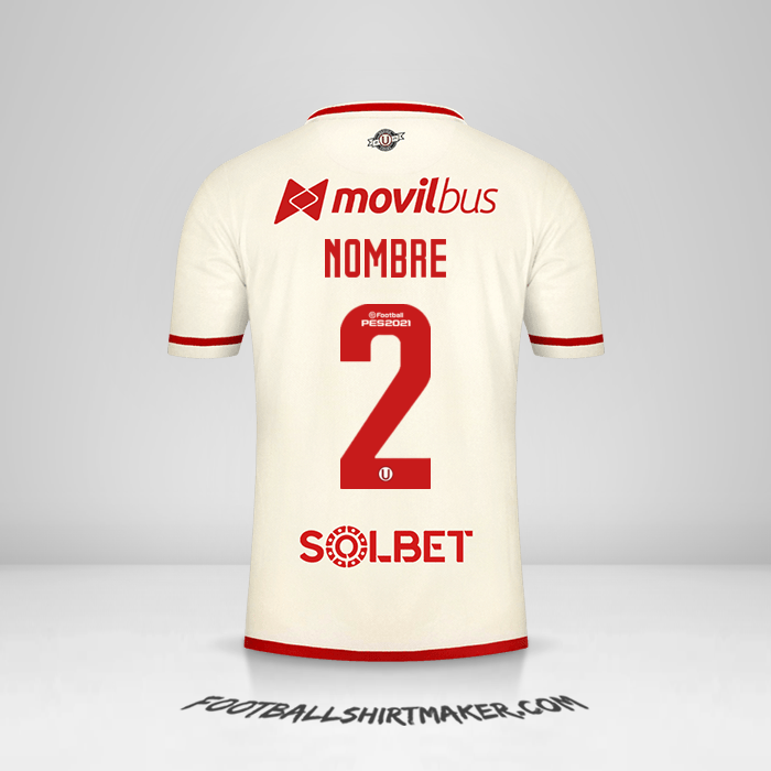 Jersey Universitario 2021 -  nombre - 2