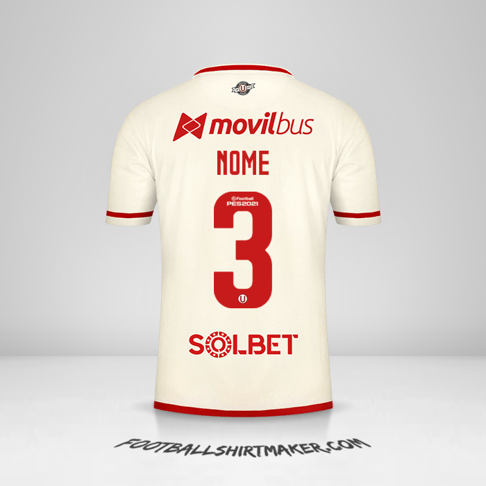 Camisola Universitario 2021 -  nome - 3