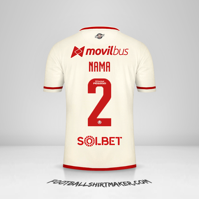 Jersey Universitario 2021 -  nama - 2