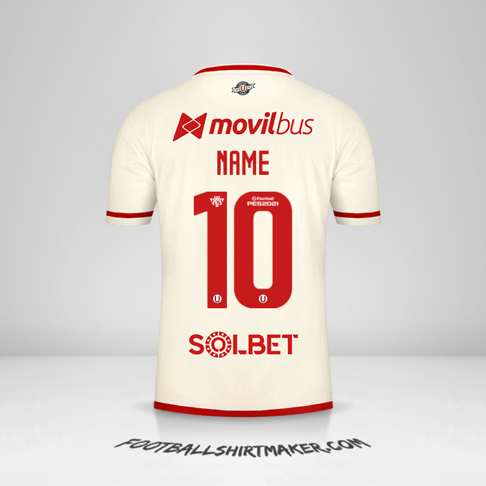 Trikot Universitario 2021 -  name - 10