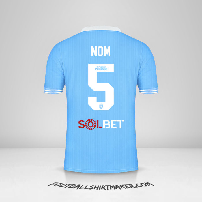 Maillot Sporting Cristal 2021 -  nom - 5