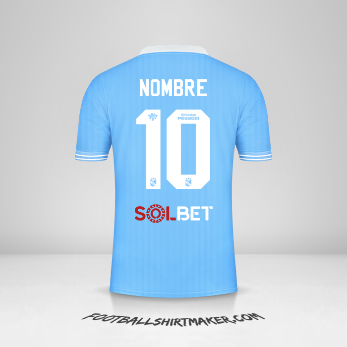 Camiseta Sporting Cristal 2021 -  nombre - 10