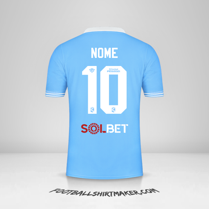 Camisa Sporting Cristal 2021 -  nome - 10