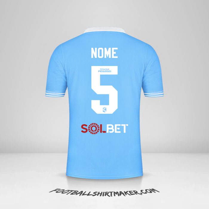 Camisa Sporting Cristal 2021 -  nome - 5