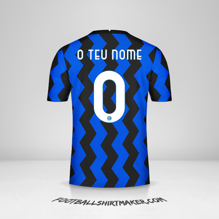 Camisola Inter 2020/21 Cup -  o teu nome - 0