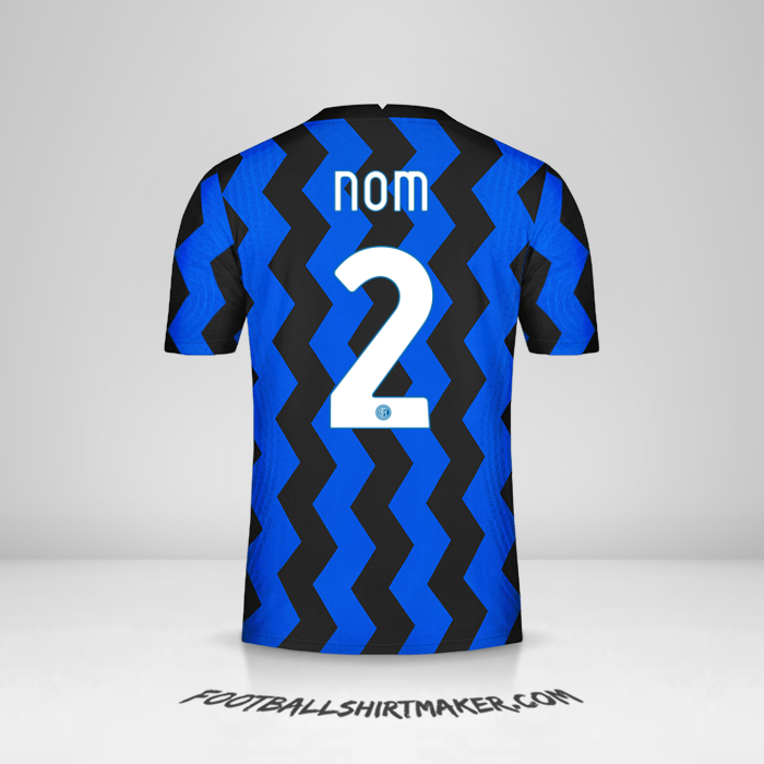 Maillot Inter Cup 2020/21 -  nom - 2