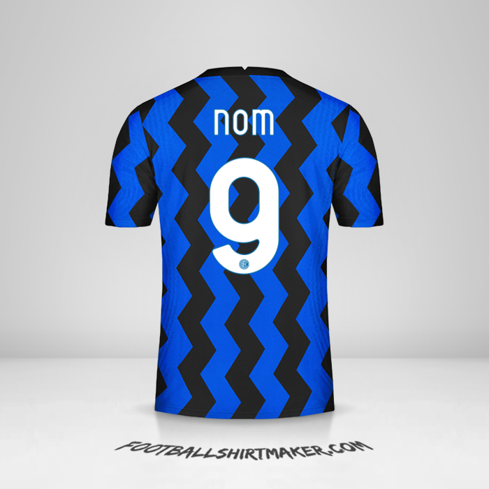 Maillot Inter Cup 2020/21 -  nom - 9