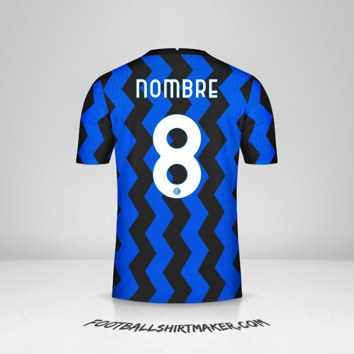 Jersey Inter Cup 2020/21 -  nombre - 8