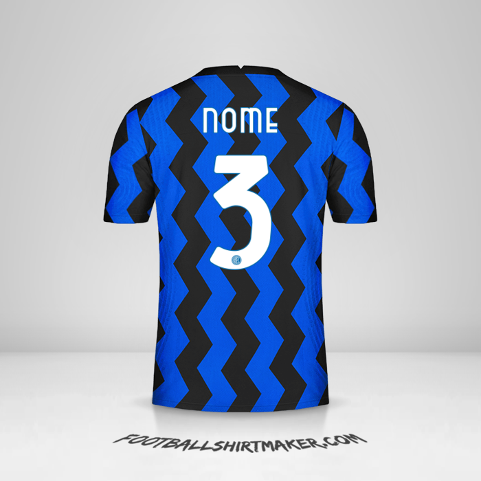 Camisola Inter Cup 2020/21 -  nome - 3