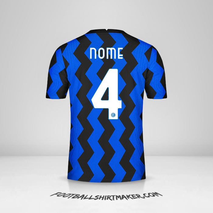 Camisola Inter Cup 2020/21 -  nome - 4