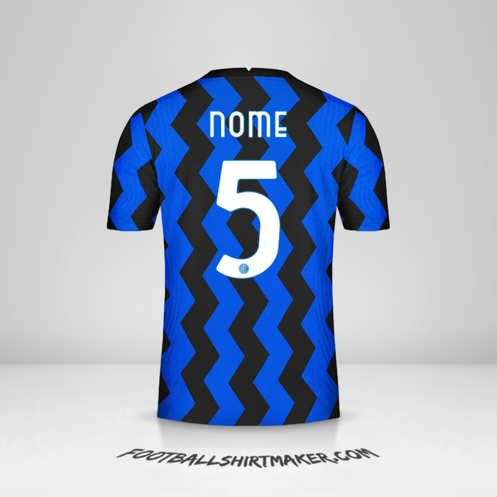 Camisola Inter Cup 2020/21 -  nome - 5