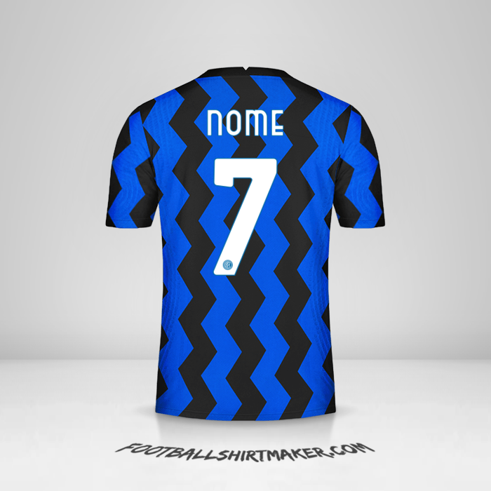 Camisola Inter Cup 2020/21 -  nome - 7