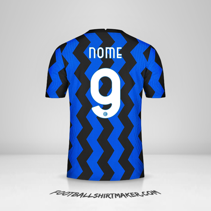 Camisola Inter Cup 2020/21 -  nome - 9
