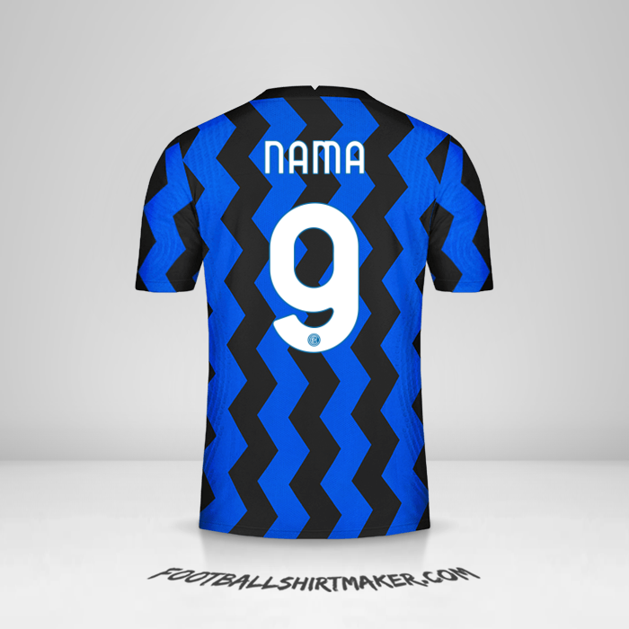 Jersey Inter Cup 2020/21 -  nama - 9