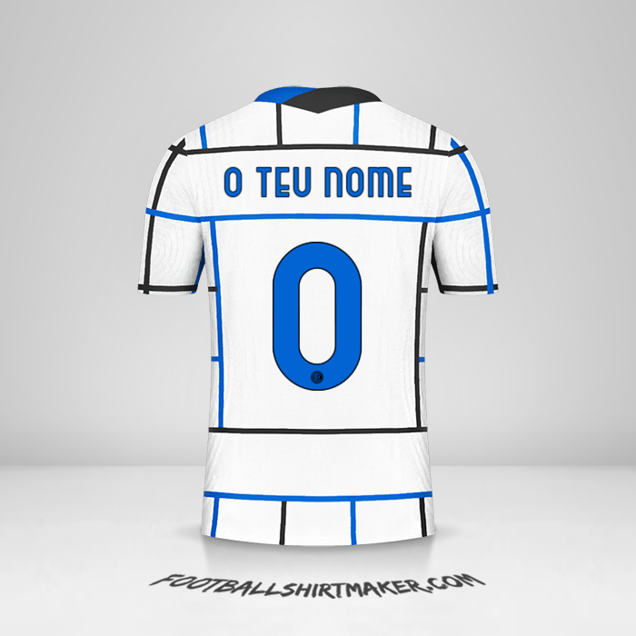 Camisola Inter Cup 2020/21 II -  o teu nome - 0