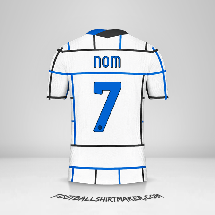 Maillot Inter Cup 2020/21 Extérieur -  nom - 7