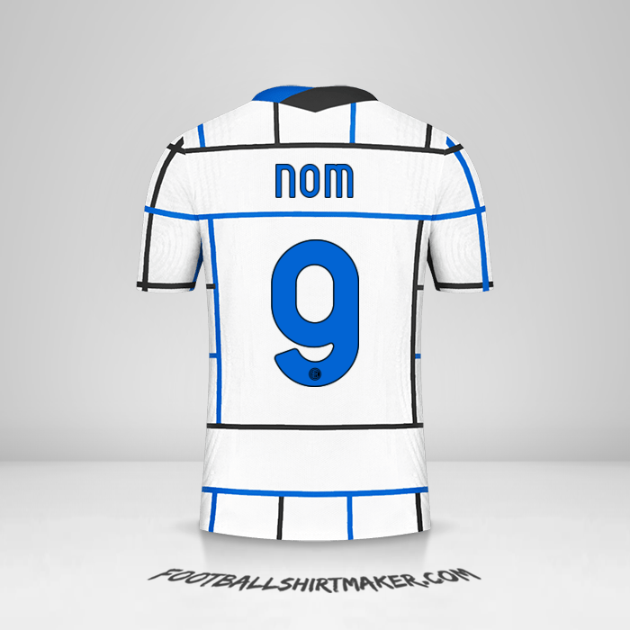 Maillot Inter Cup 2020/21 Extérieur -  nom - 9