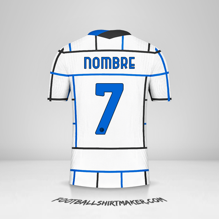 Jersey Inter Cup 2020/21 Visita -  nombre - 7