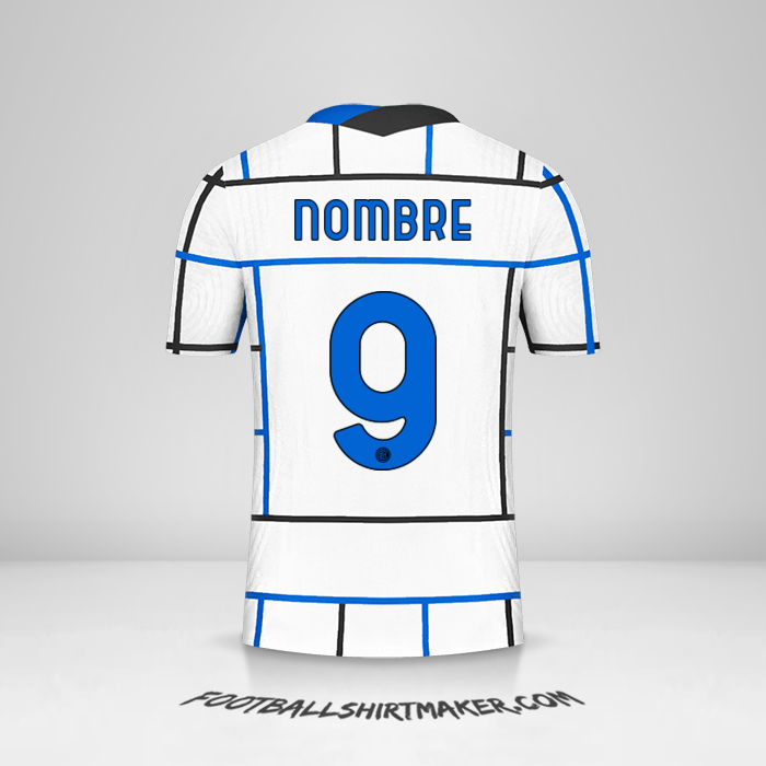 Jersey Inter Cup 2020/21 Visita -  nombre - 9
