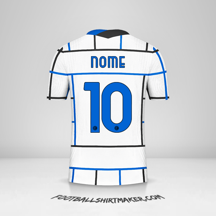 Camisola Inter Cup 2020/21 Alternativa -  nome - 10