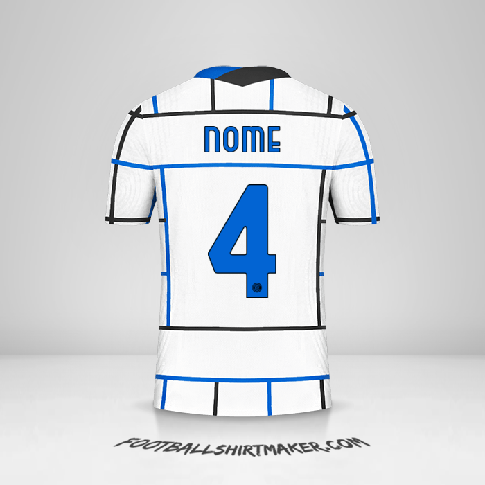 Maglia Inter Cup 2020/21 Seconda -  nome - 4