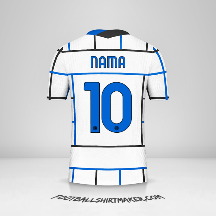 Jersey Inter Cup 2020/21 Alternatif -  nama - 10